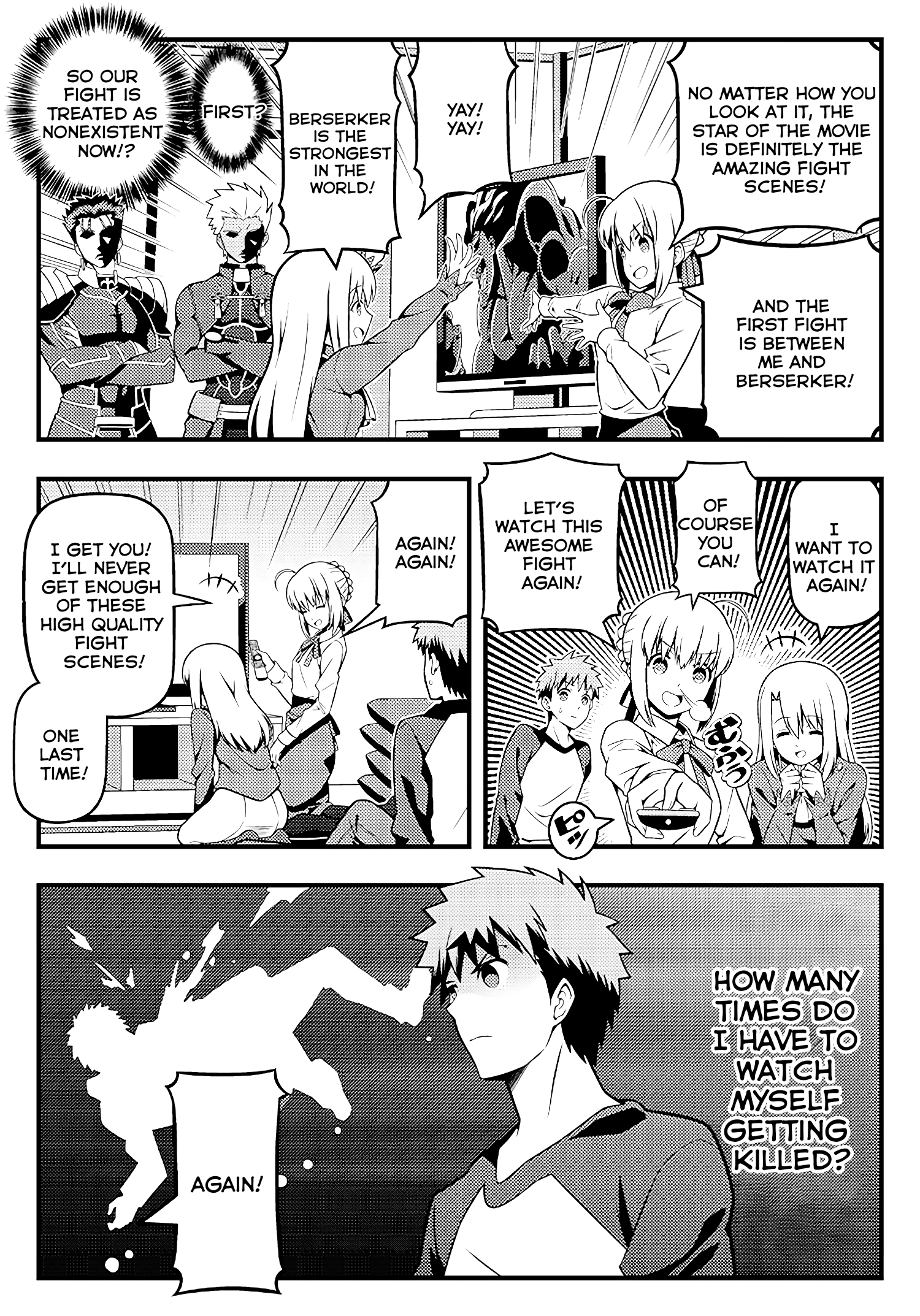 Saber Watches Unlimited Blade Works Extra: Saber watches Heaven's Feel: Presage Flower 第2页
