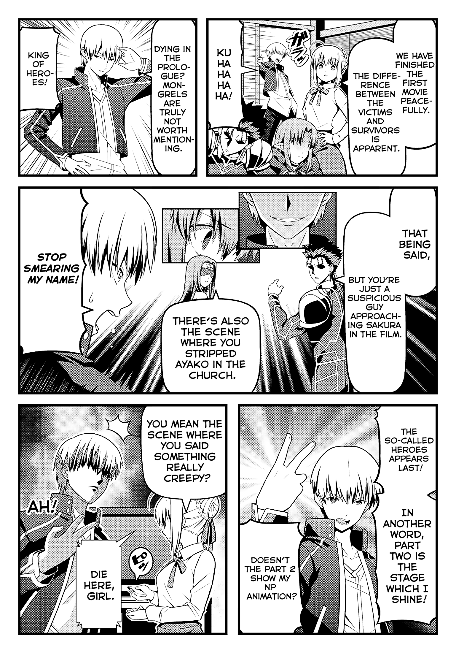 Saber Watches Unlimited Blade Works Extra: Saber watches Heaven's Feel: Presage Flower 第8页