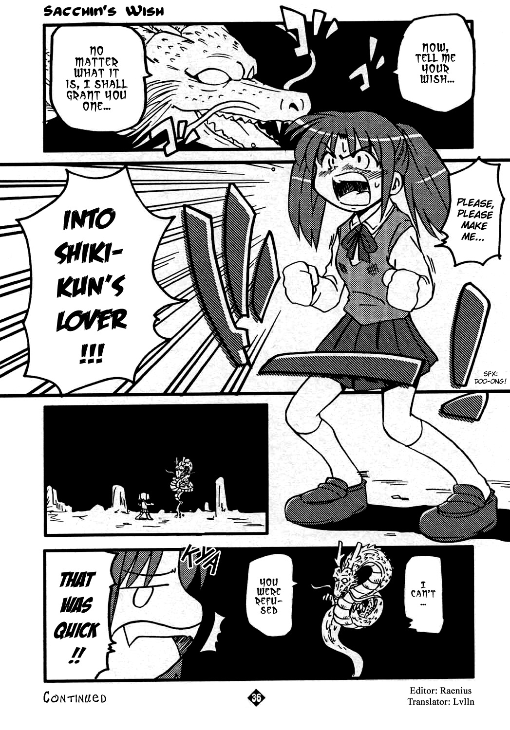 Tsukihime - Sacchin's Wish (Doujinshi) 第1页
