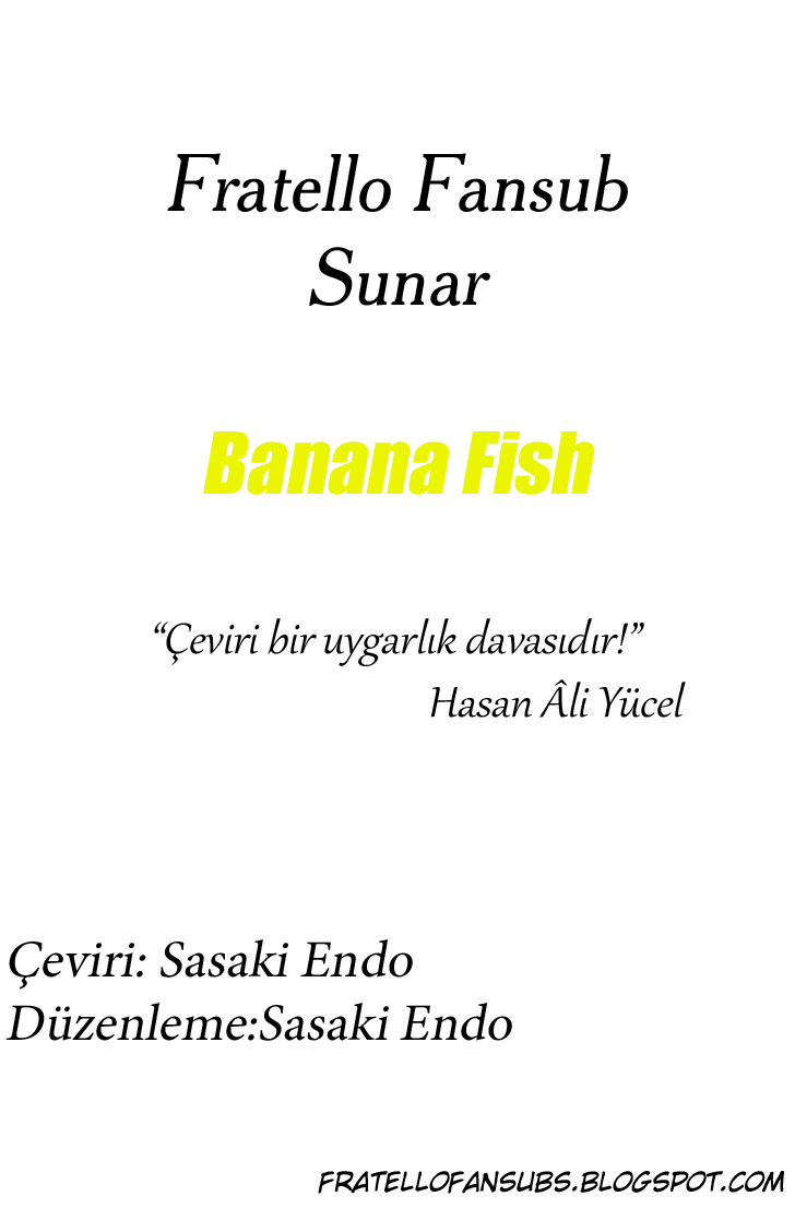 Banana Fish Vol. 1 Ch. 1 第1页