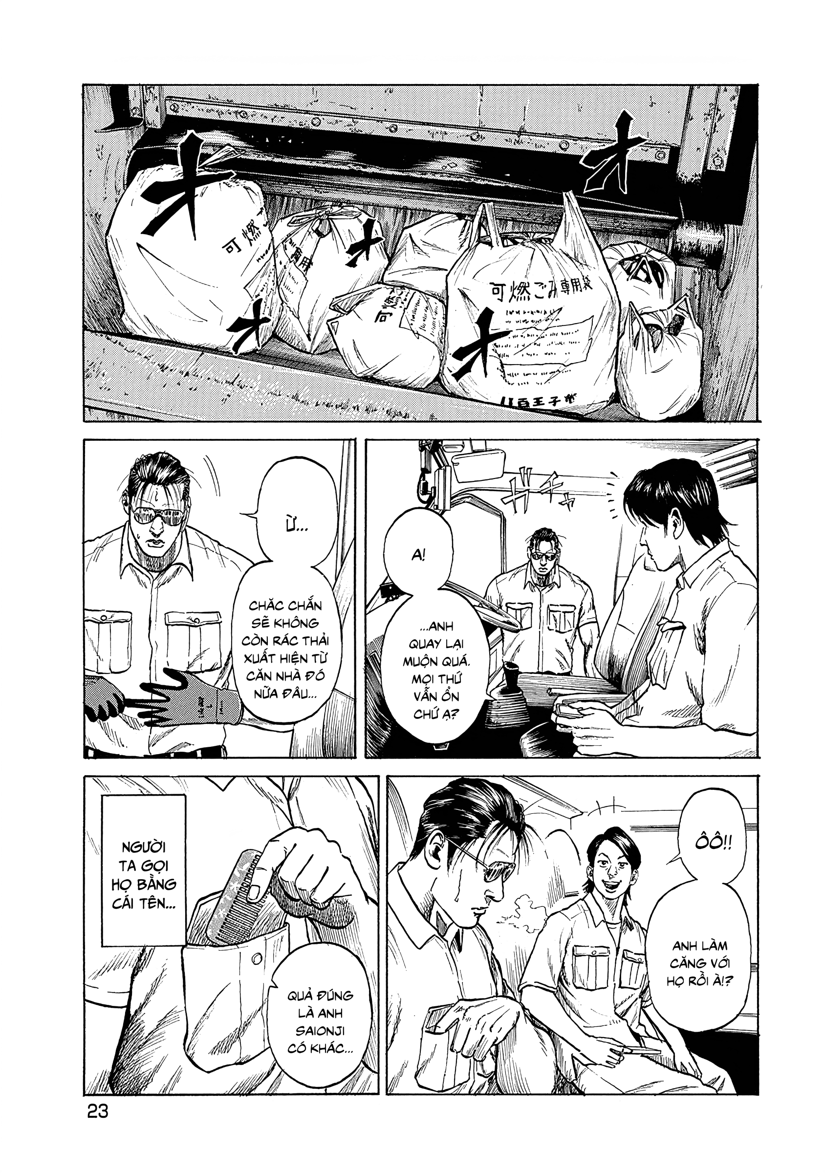 Gomi Shuushuuin: Saionji no Ryuugi Bay lả tả! Rác cháy được! 第22页