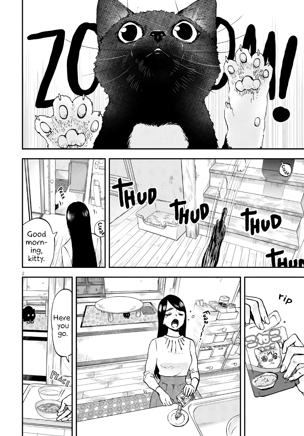 Hosomura-san and the Cat's Snack Homemade Tuna and Macaroni & Cheese 第2页