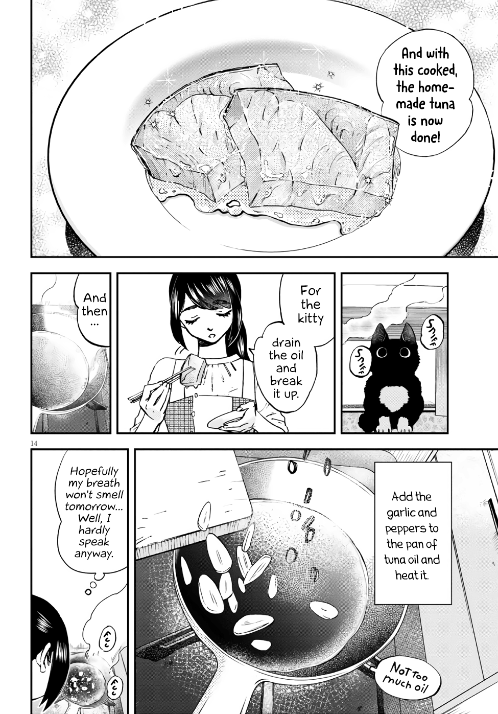 Hosomura-san and the Cat's Snack Homemade Tuna and Macaroni & Cheese 第14页