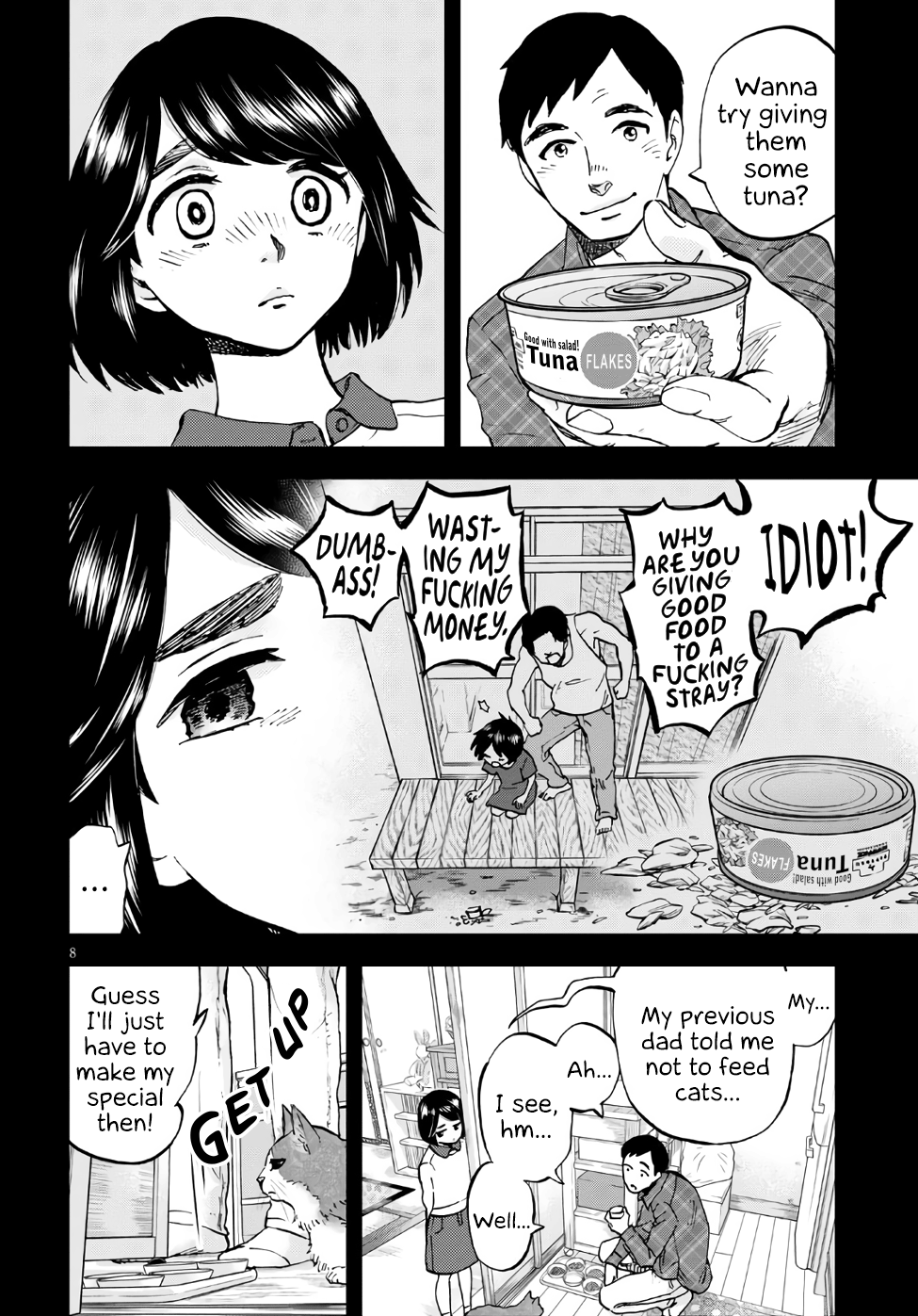 Hosomura-san and the Cat's Snack Homemade Tuna and Macaroni & Cheese 第8页