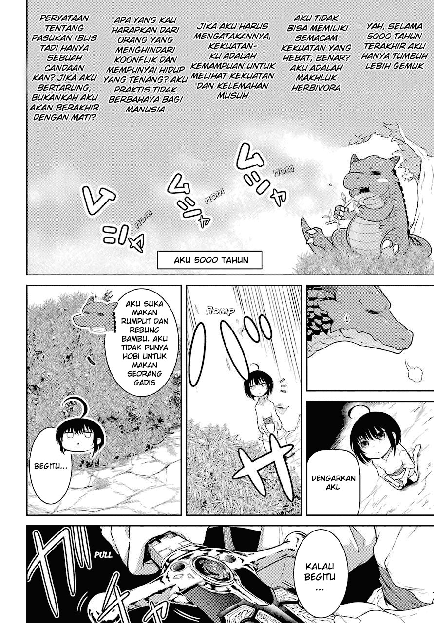 Yowai 5000-nen no Soushoku Dragon, Iware naki Jaryuu Nintei: Yada Kono Ikenie, Hito no Hanashi wo Kiite Kurenai Gadis ini akan Mengorbankan Apapun untuk Membuatku Memakannya 第8页