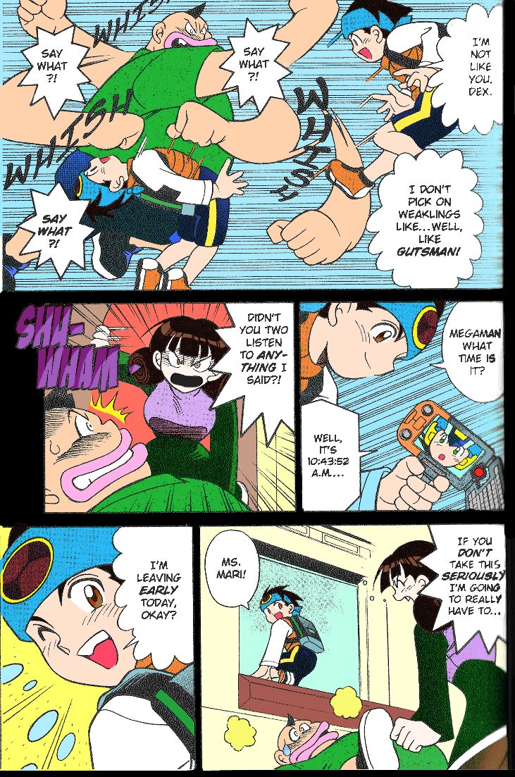 Mega Man Battle Network Battle in the new century (colored) 第13页