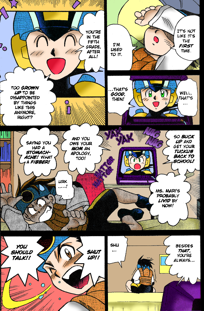 Mega Man Battle Network Battle in the new century (colored) 第17页