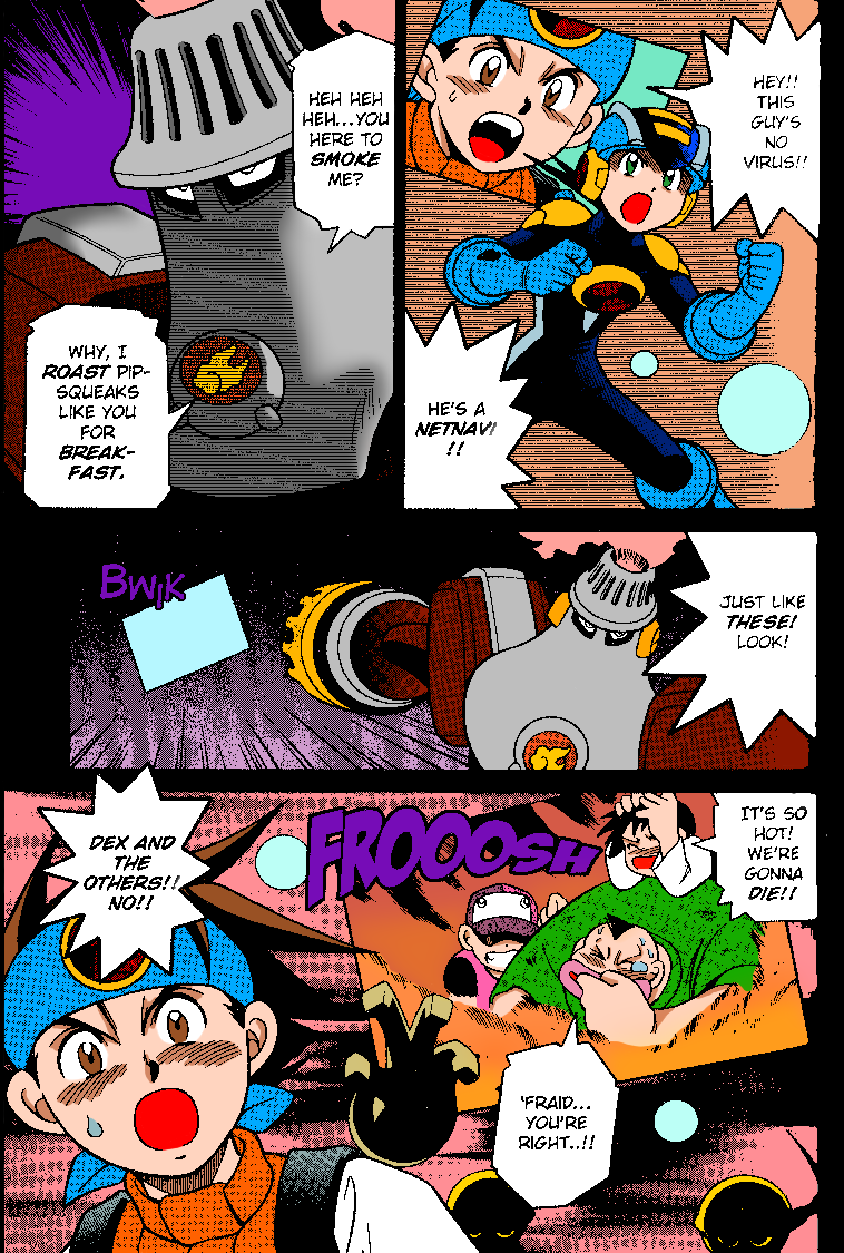 Mega Man Battle Network Battle in the new century (colored) 第28页