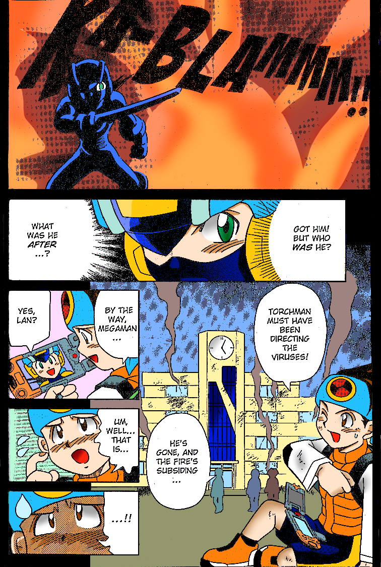 Mega Man Battle Network Battle in the new century (colored) 第32页