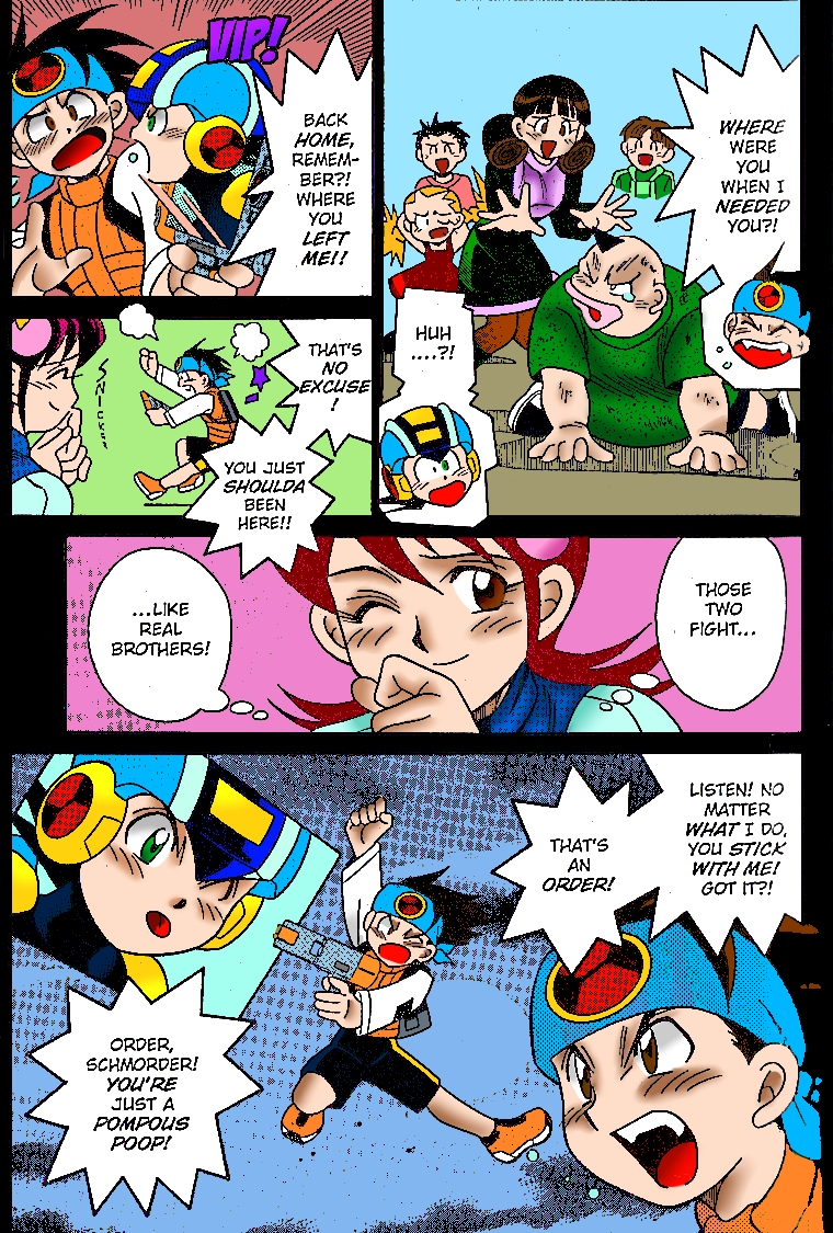 Mega Man Battle Network Battle in the new century (colored) 第33页