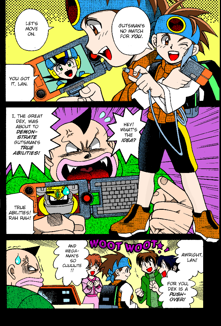 Mega Man Battle Network Battle in the new century (colored) 第8页