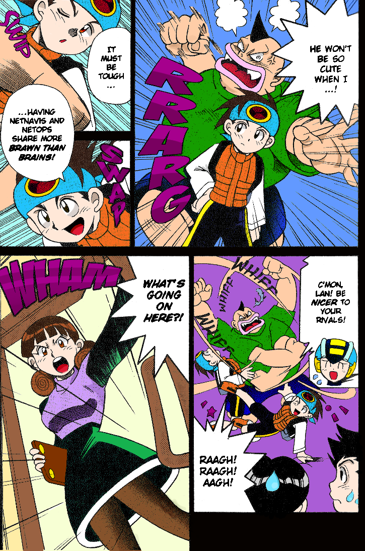 Mega Man Battle Network Battle in the new century (colored) 第9页
