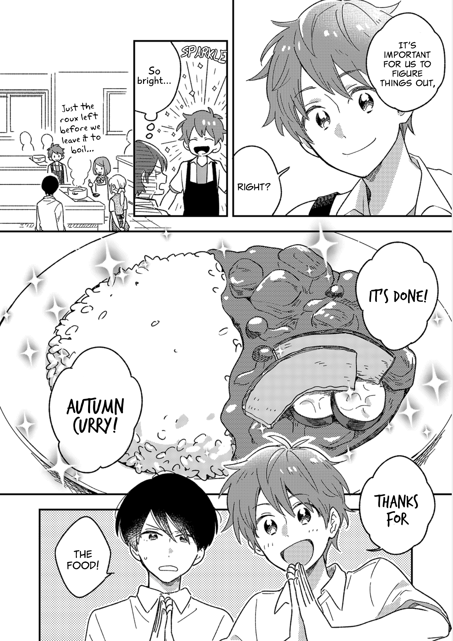 Danshi Koukousei wa Kyou mo Onaka ga Suiteiru Autumn Curry 第8页
