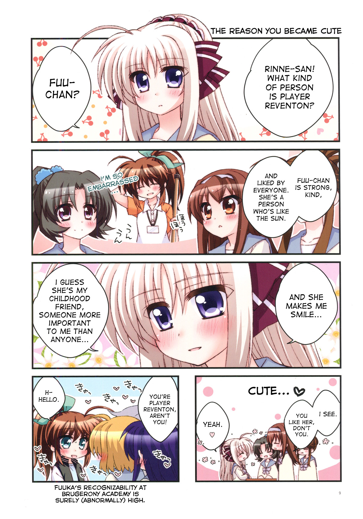 Mahou Shoujo Lyrical Nanoha - Fu-Rin Box-ing (Doujinshi) 第8页
