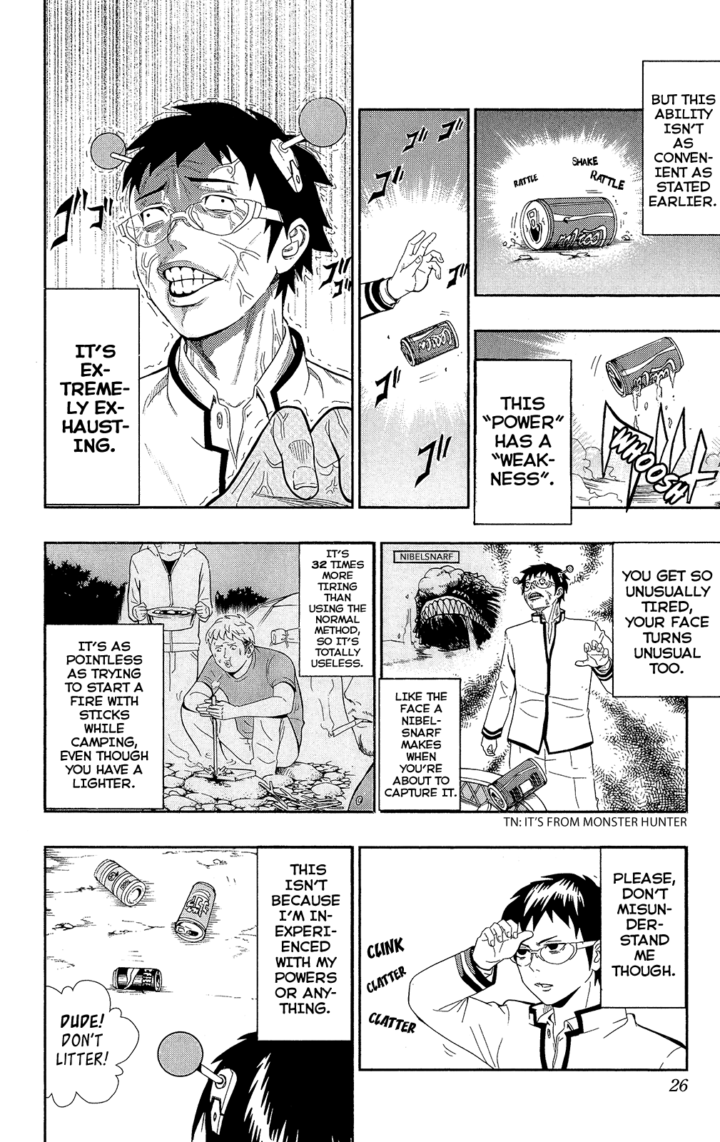 The Disastrous Life of Saiki K. Telekinesis 第5页