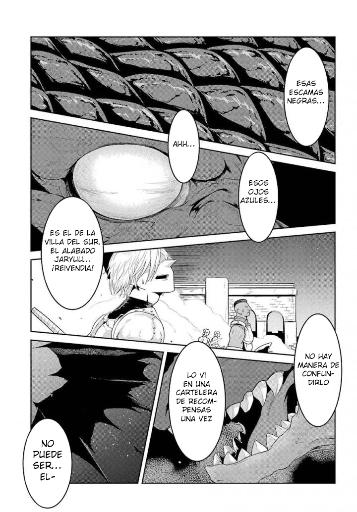 Yowai 5000-nen no Soushoku Dragon, Iware naki Jaryuu Nintei: Yada Kono Ikenie, Hito no Hanashi wo Kiite Kurenai A la Ciudad de los Aventureros 第32页