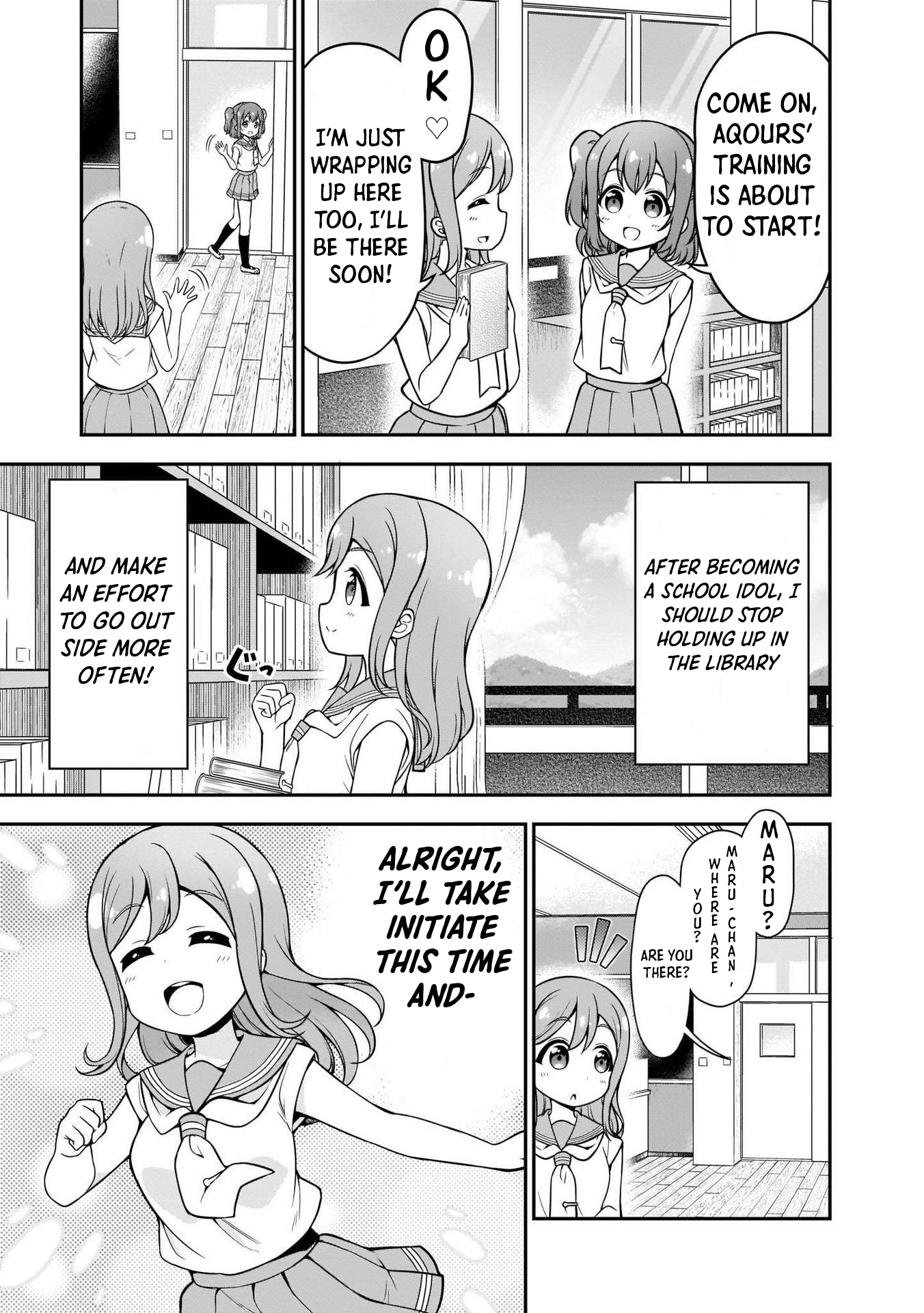 Love Live! Sunshine!! Maru's 4-Koma Demon 第9页