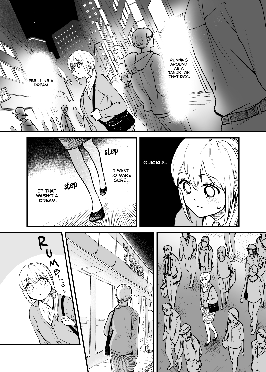 Omae, Tanuki ni Naranee ka? OL Who Was Scouted by Tanuki When She Tried To Die (2) 第1页