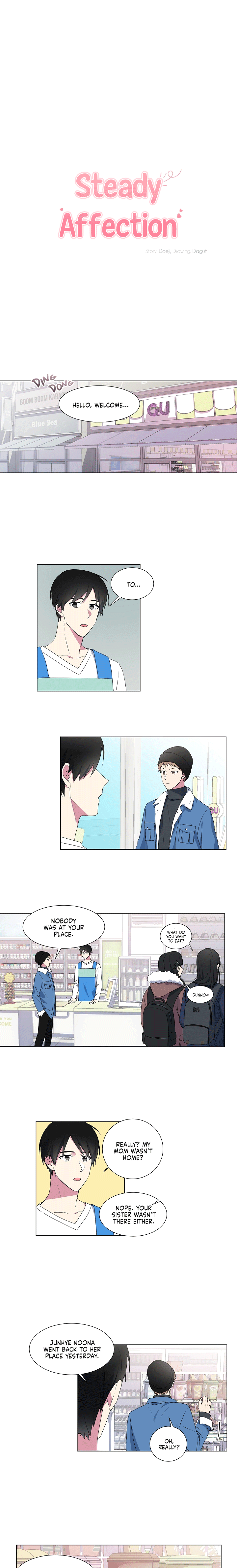 Steady Affection Ch. 2 第1页