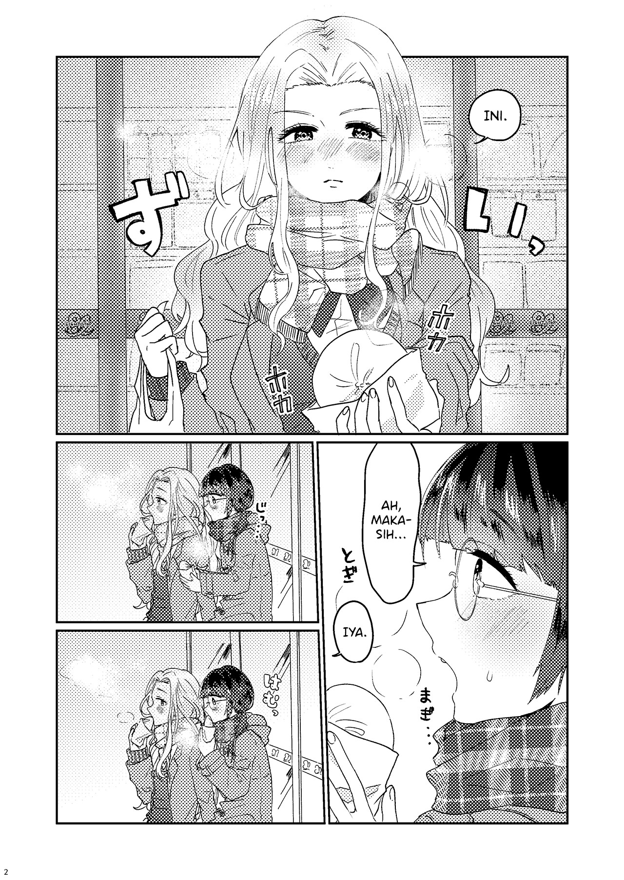 Gyaru x Class President Yuri Oneshot 第1页