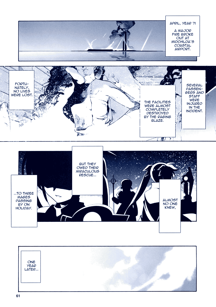 Mahou Shoujo Lyrical Nanoha StrikerS the Comics Starting Stars, phase-1 第1页