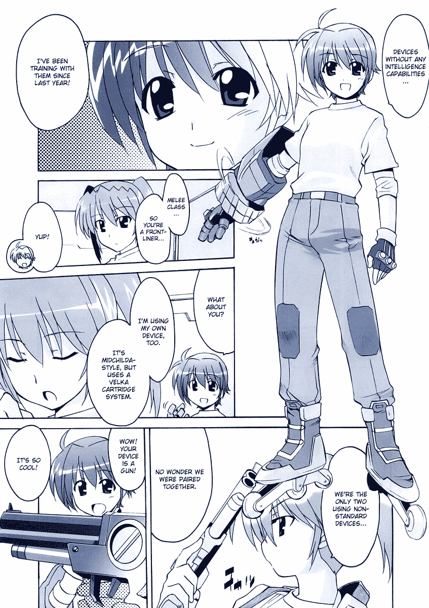 Mahou Shoujo Lyrical Nanoha StrikerS the Comics Starting Stars, phase-1 第13页
