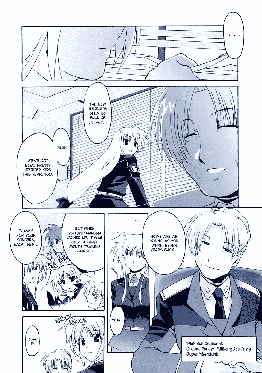 Mahou Shoujo Lyrical Nanoha StrikerS the Comics Starting Stars, phase-1 第4页