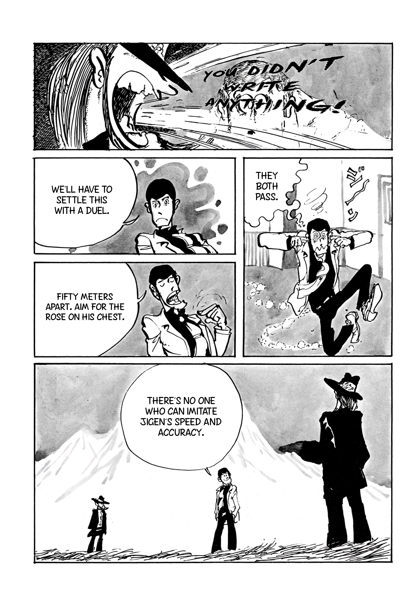 Lupin III: Ore no Juudan wa....... Suteki..... Daze One-Shot 第13页