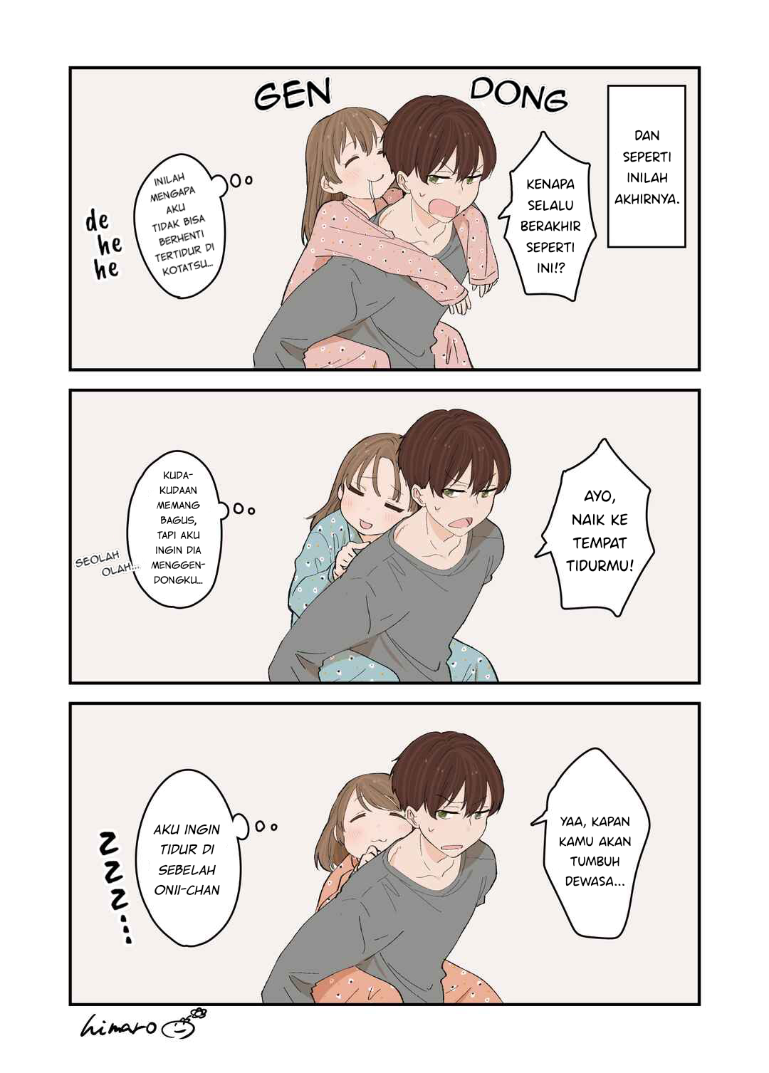 Onii-chan to Mitsugo no Imouto-tachi Kotatsu 第5页