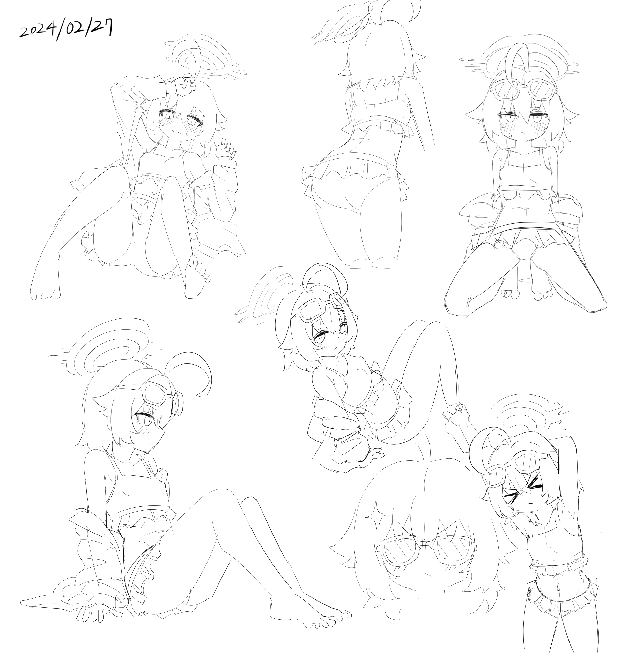 Blue Archive - 1 Hoshino a Day (Doujinshi) 1 Hoshino a Day - Season 1 FULL (Day 1-100) 第101页