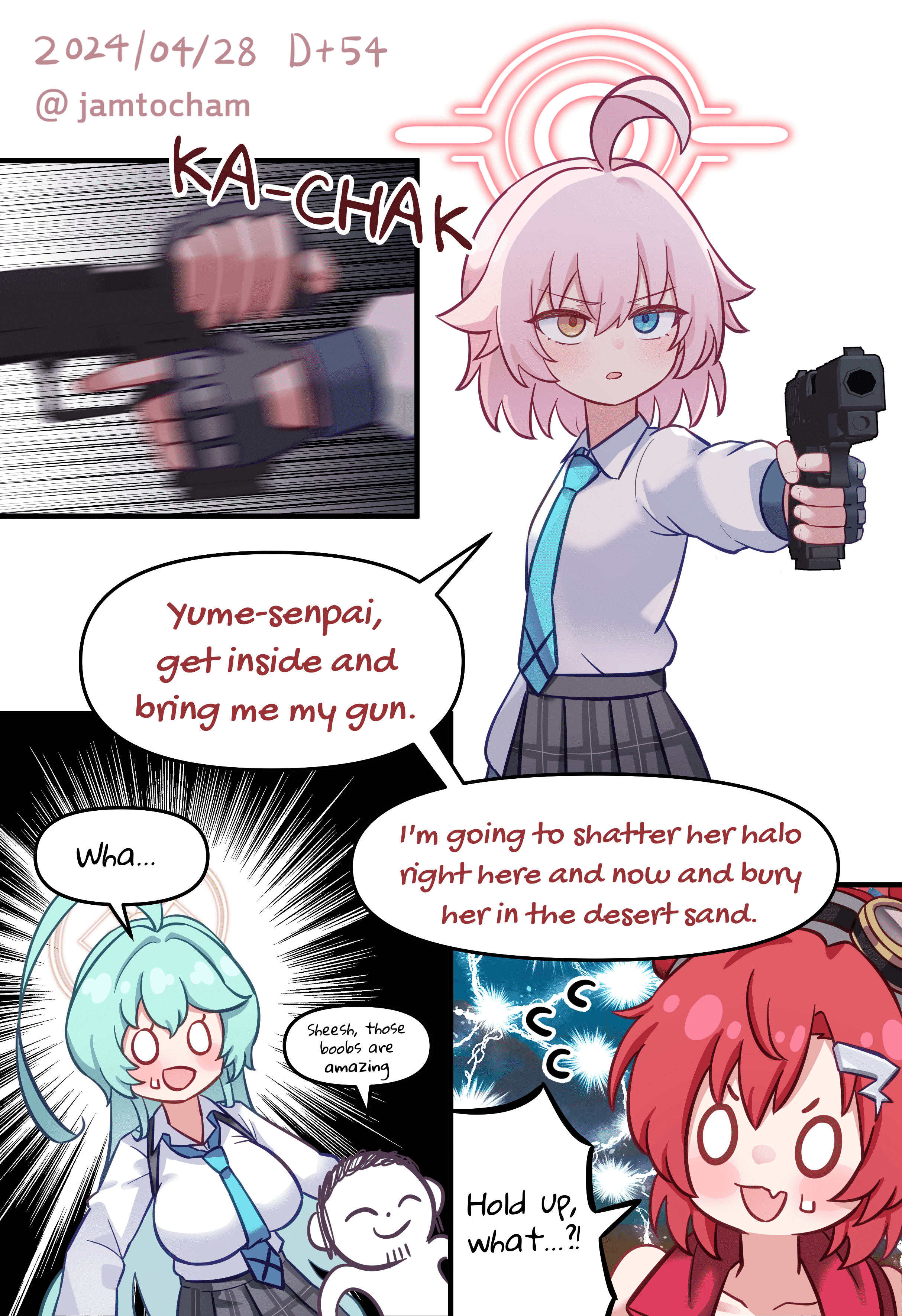Blue Archive - 1 Hoshino a Day (Doujinshi) 1 Hoshino a Day - Season 1 FULL (Day 1-100) 第47页