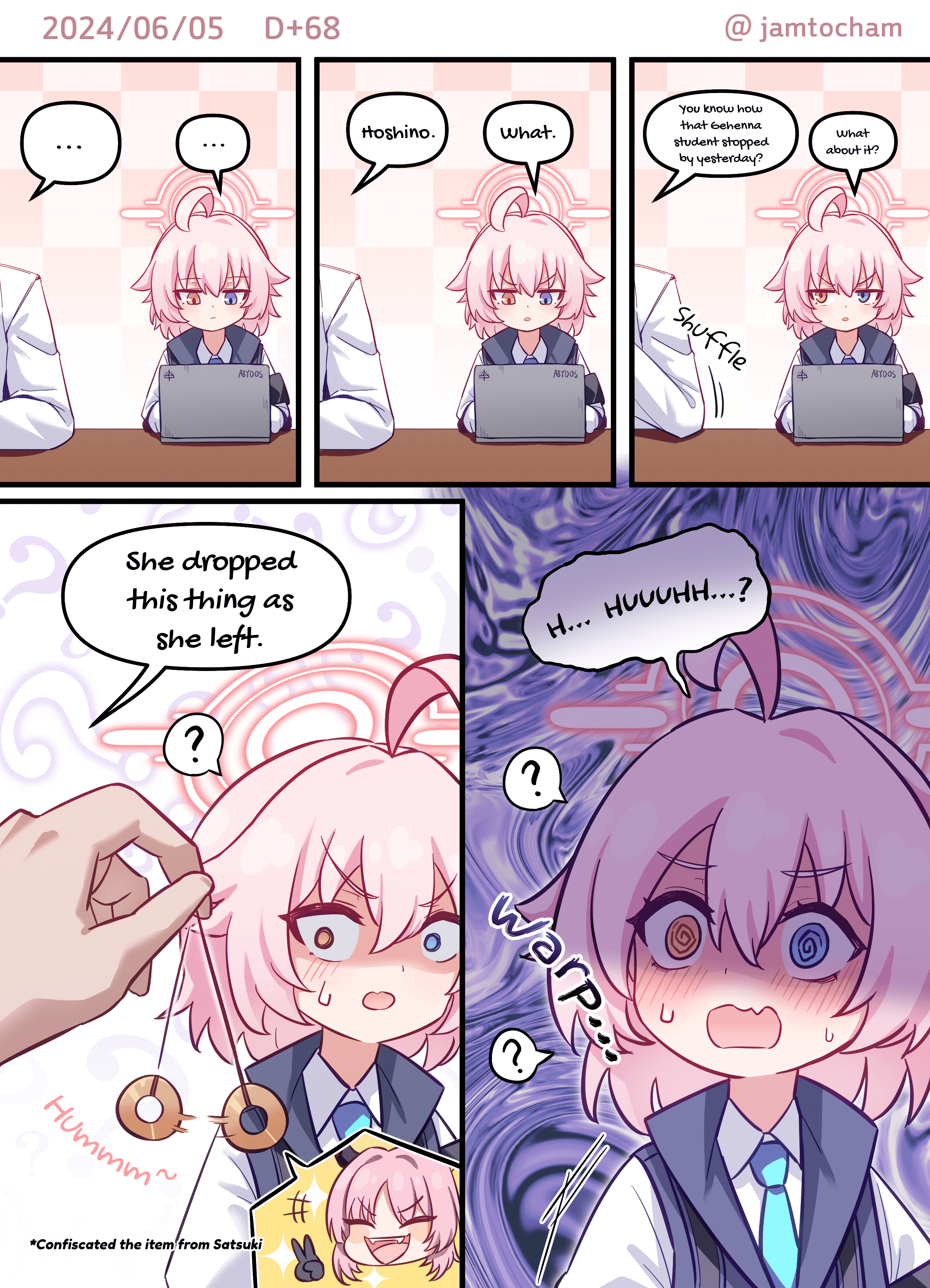 Blue Archive - 1 Hoshino a Day (Doujinshi) 1 Hoshino a Day - Season 1 FULL (Day 1-100) 第61页