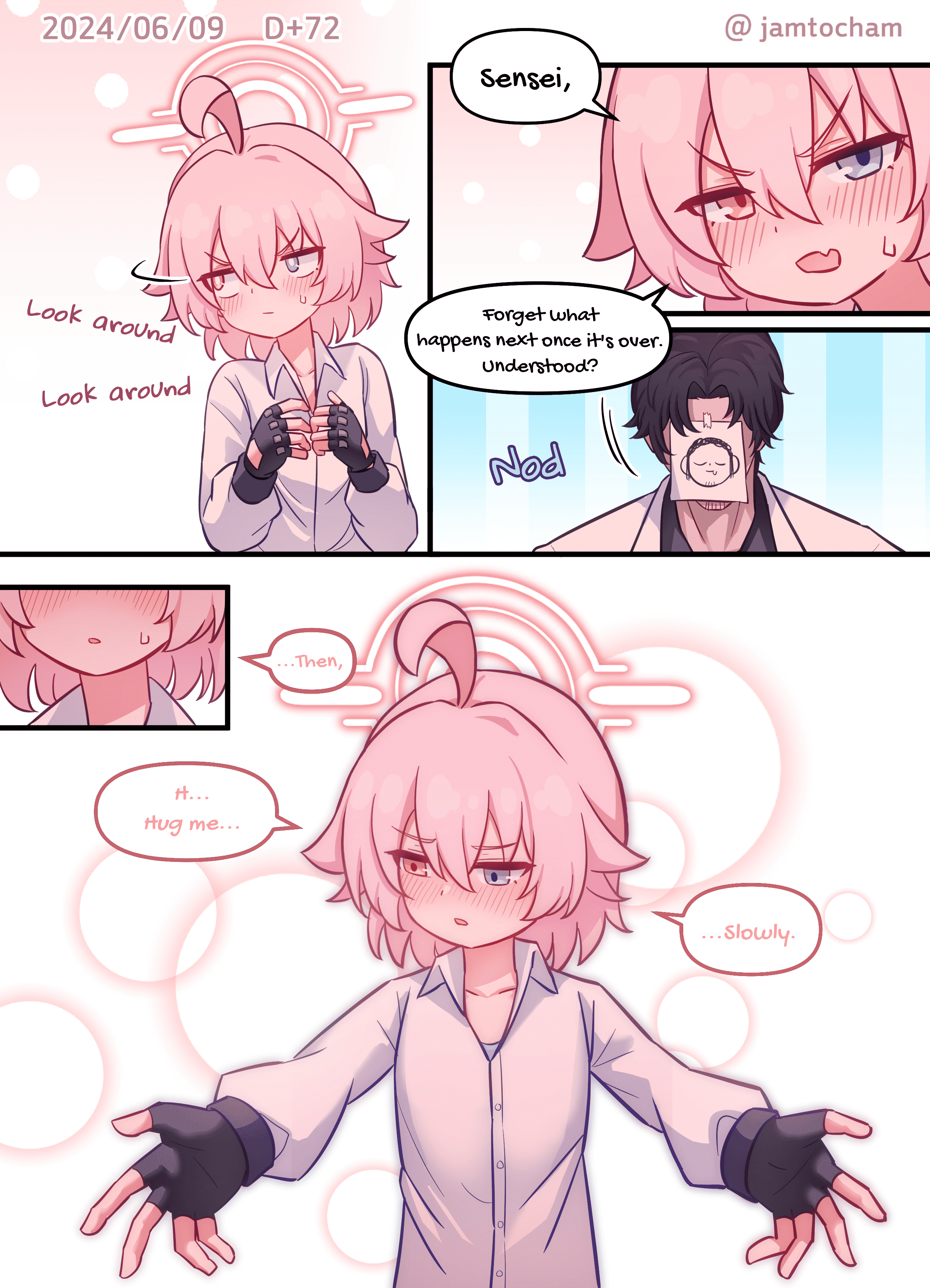 Blue Archive - 1 Hoshino a Day (Doujinshi) 1 Hoshino a Day - Season 1 FULL (Day 1-100) 第65页