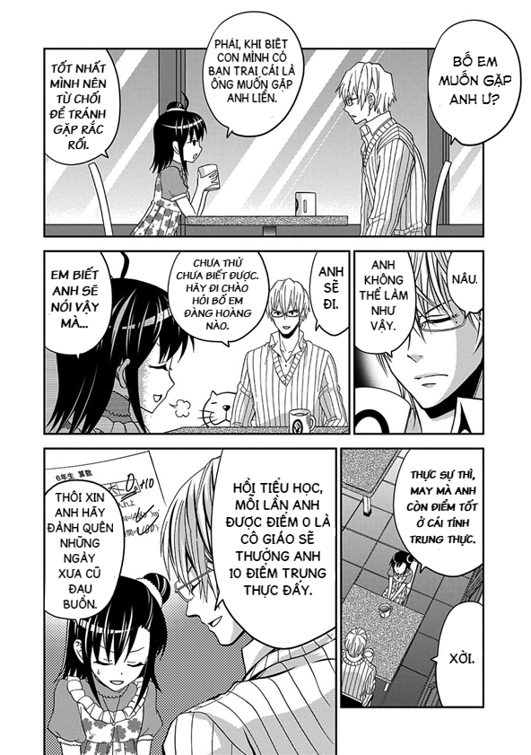 Wagahai no Kare wa Baka de aru Ninomiya-kun gặp mặt bố bạn gái 第12页