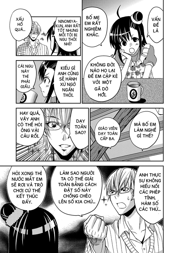 Wagahai no Kare wa Baka de aru Ninomiya-kun gặp mặt bố bạn gái 第13页