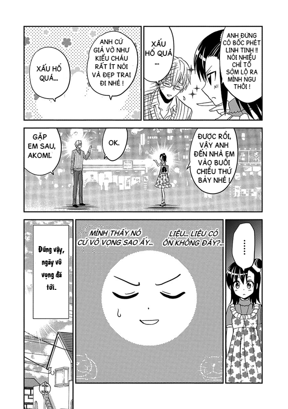 Wagahai no Kare wa Baka de aru Ninomiya-kun gặp mặt bố bạn gái 第14页