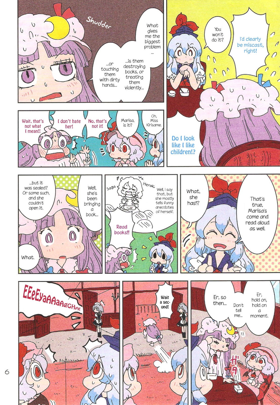 Touhou - Yomikikase Pacche-san (Doujinshi) 第6页