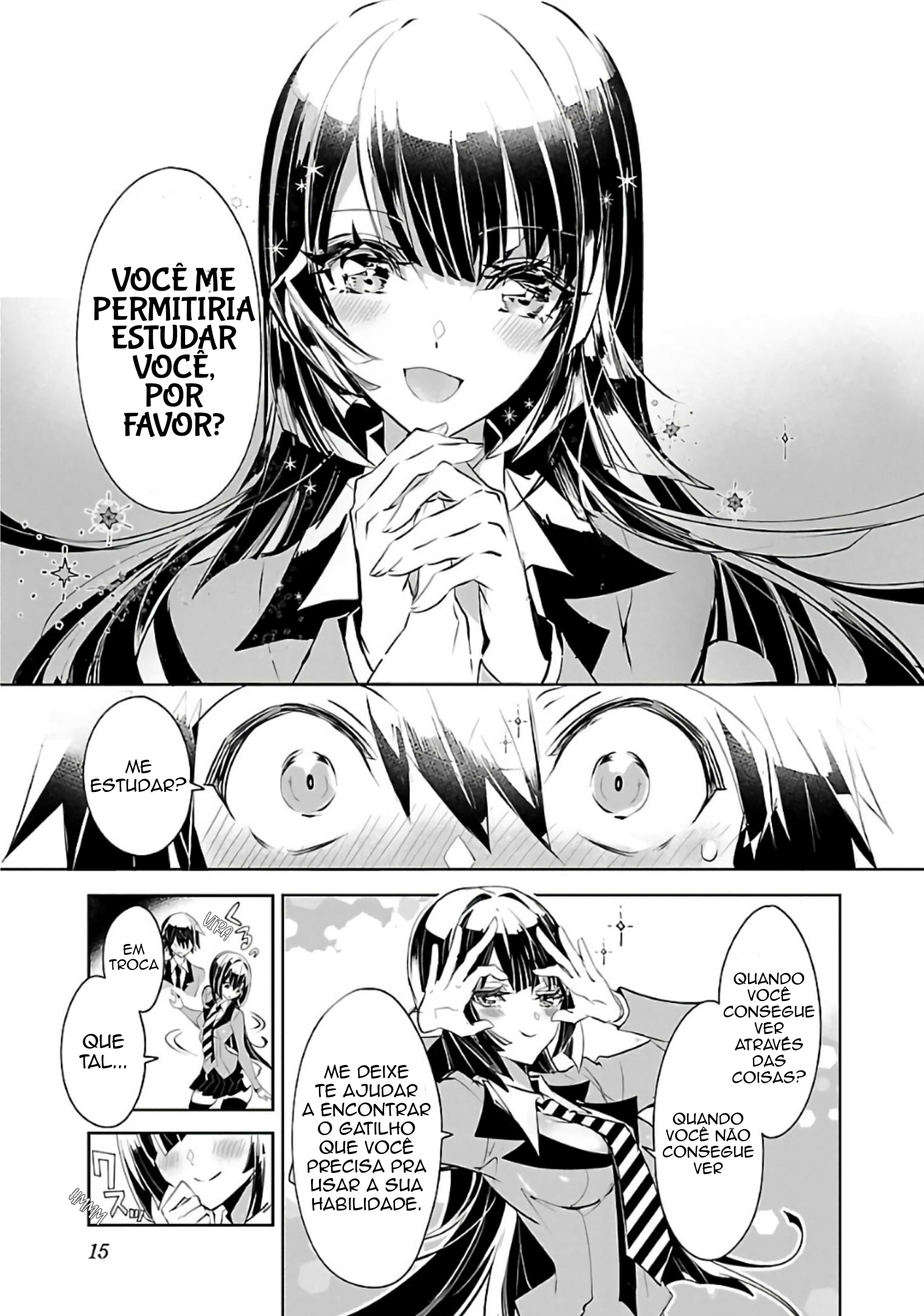 Misumi-san wa Misukasenai Misumi-San não consegue ver através 第18页