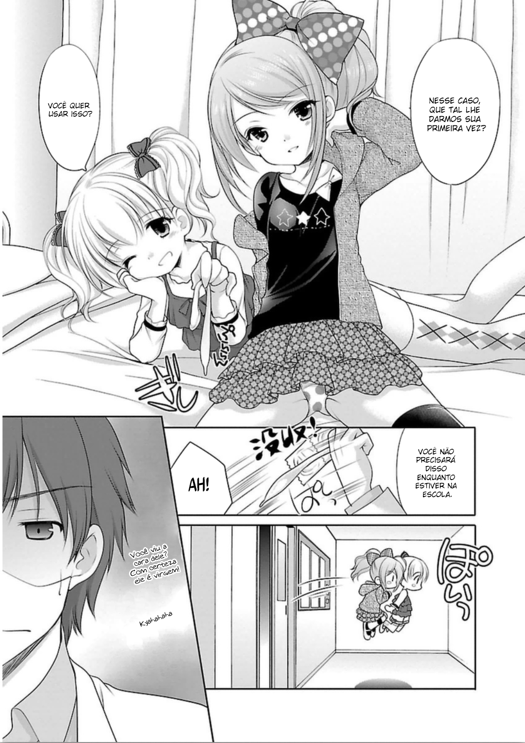 Hoshihimemura no Naishobanashi As Meninas Têm Pressa 第12页