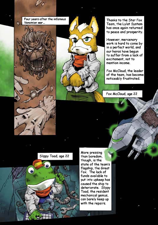 Star Fox: Farewell, Beloved Falco 第2页
