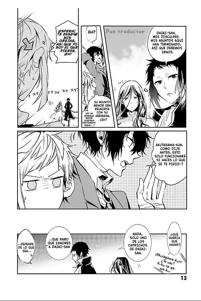 Bungo stray dogs Antología Hana "El día libre de la Agencia de Detectives y la Port Mafia" 第9页