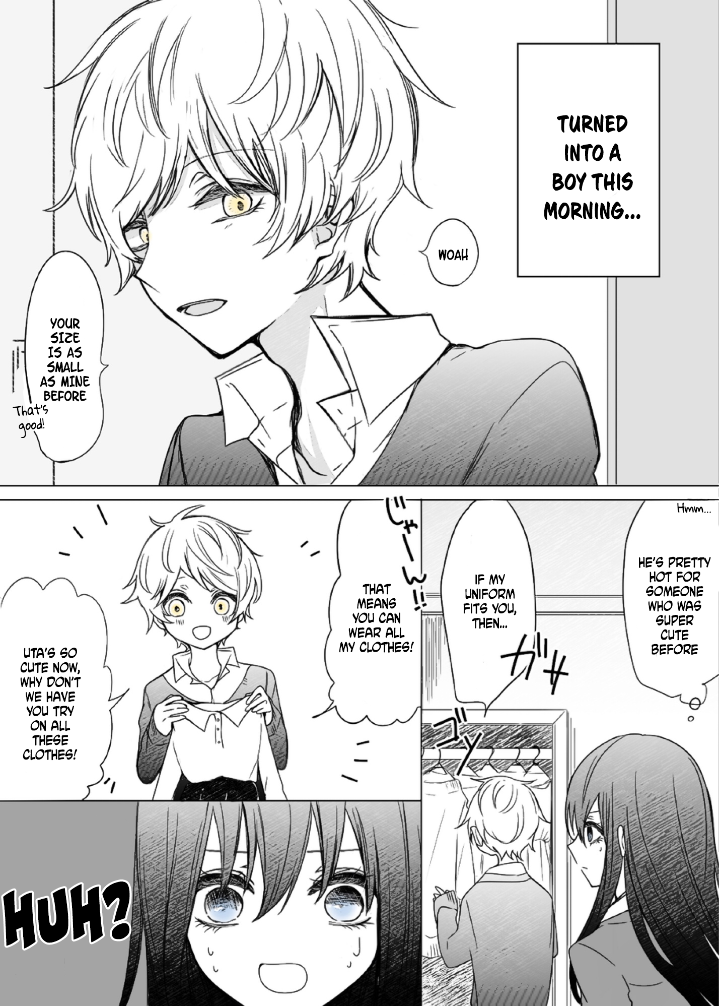 She Became Handsome and He Became Cute Ch. 3 第2页