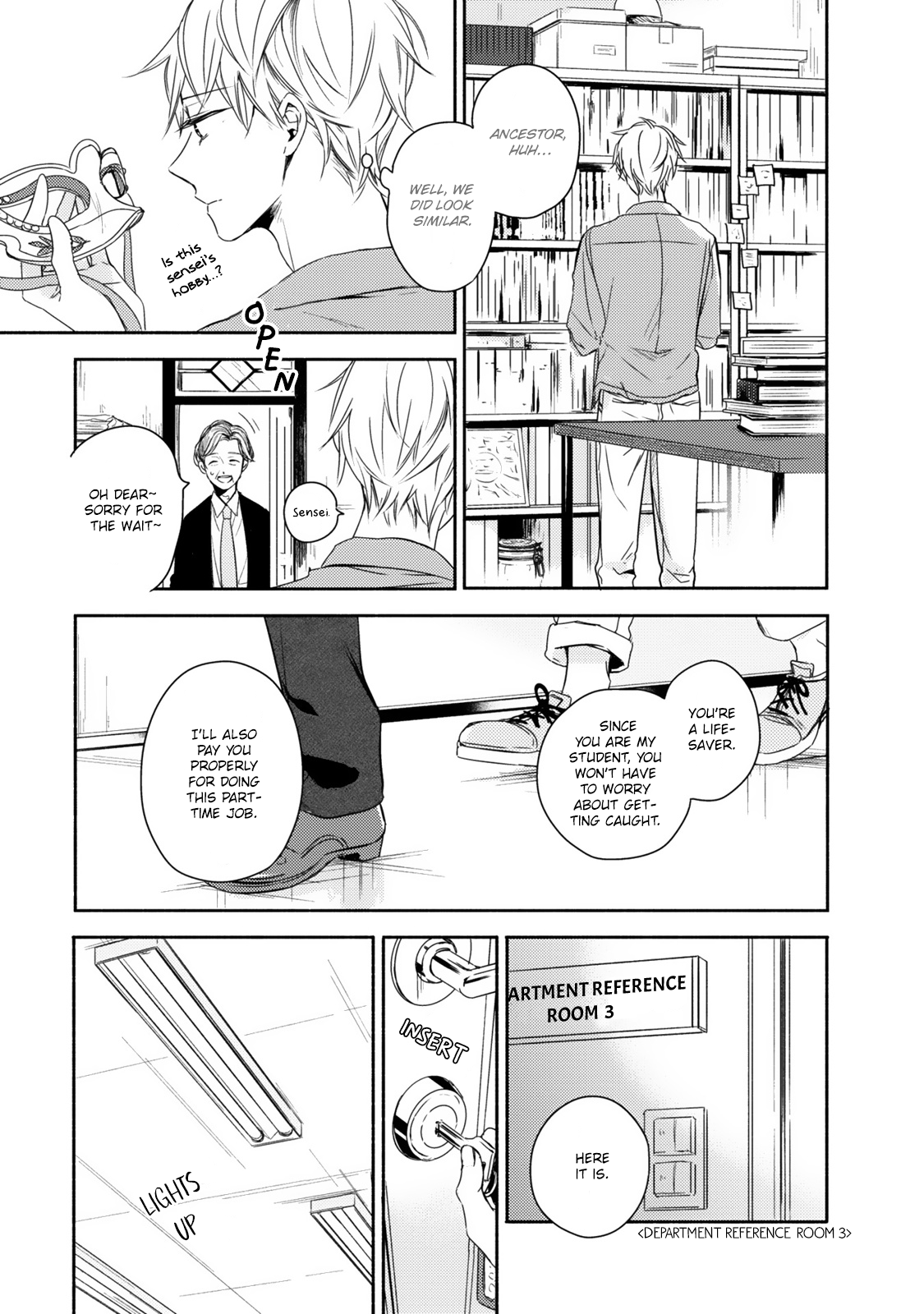 Hana wo Tadoreba Kimi no Yubisaki Vol. 1 Ch. 3 第22页