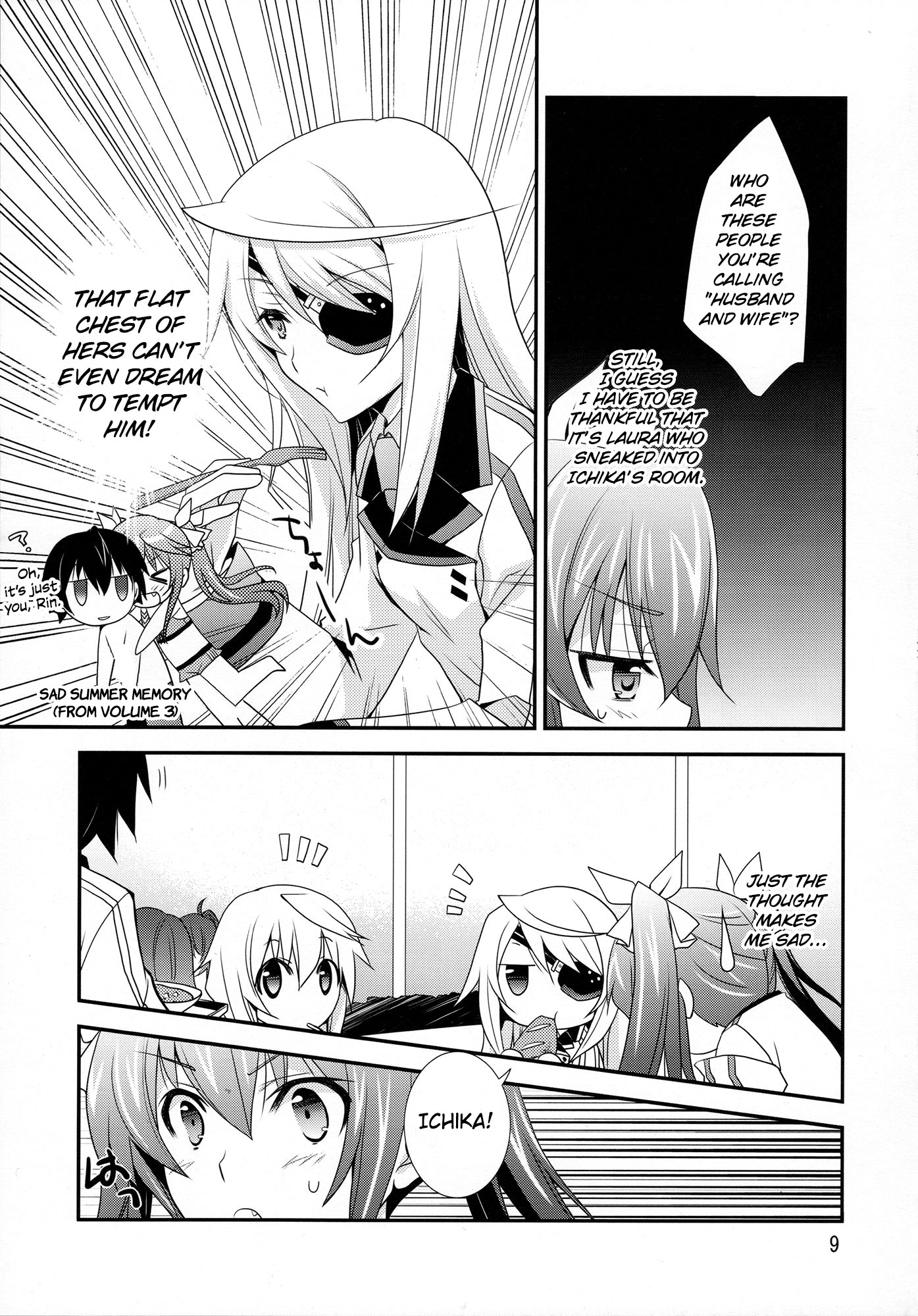 Infinite Stratos - Diamond Days (Doujinshi) Oneshot 第10页