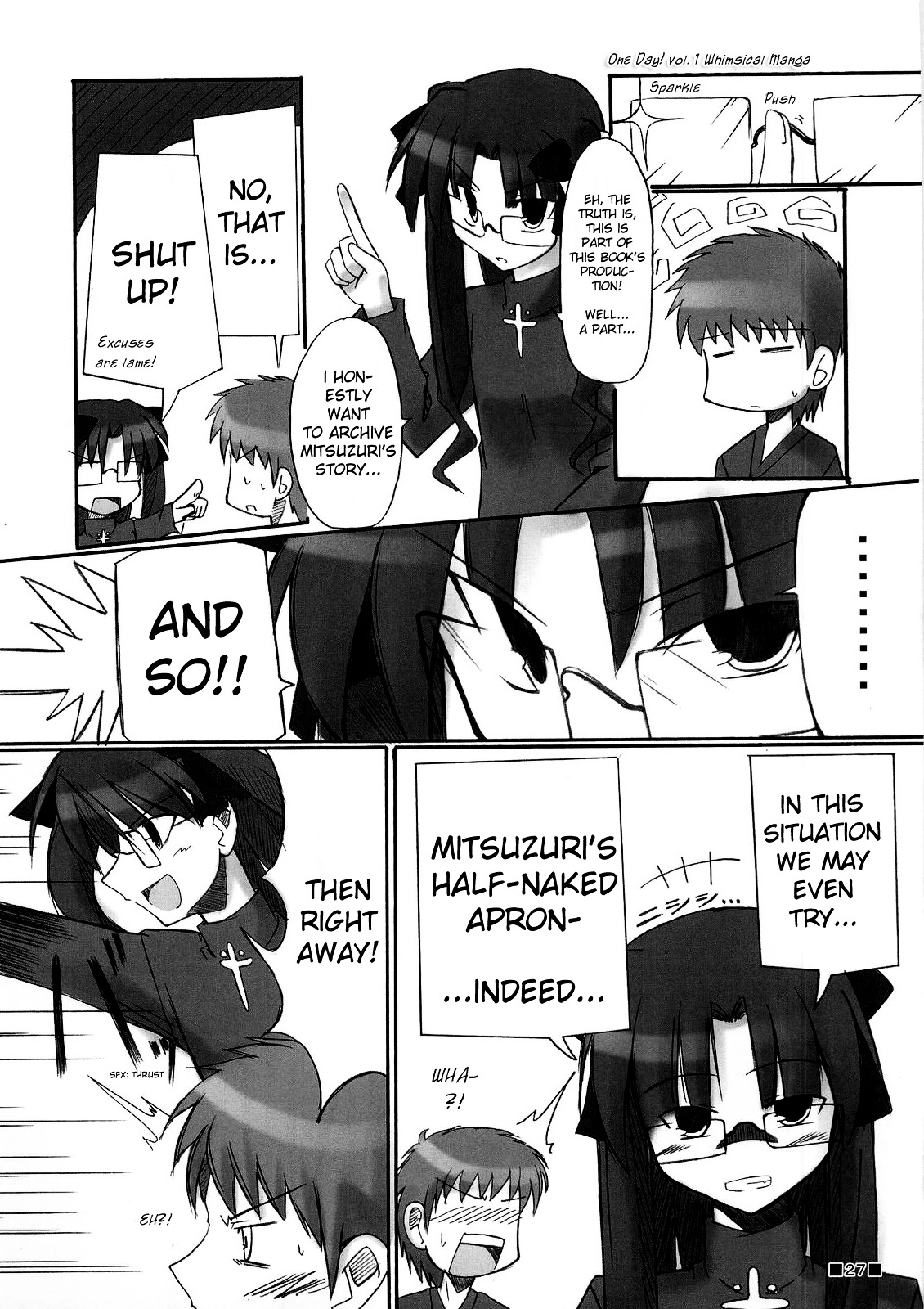 Fate/hollow ataraxia - One Day! (Doujinshi) Vol. 1 Ch. 1 第28页
