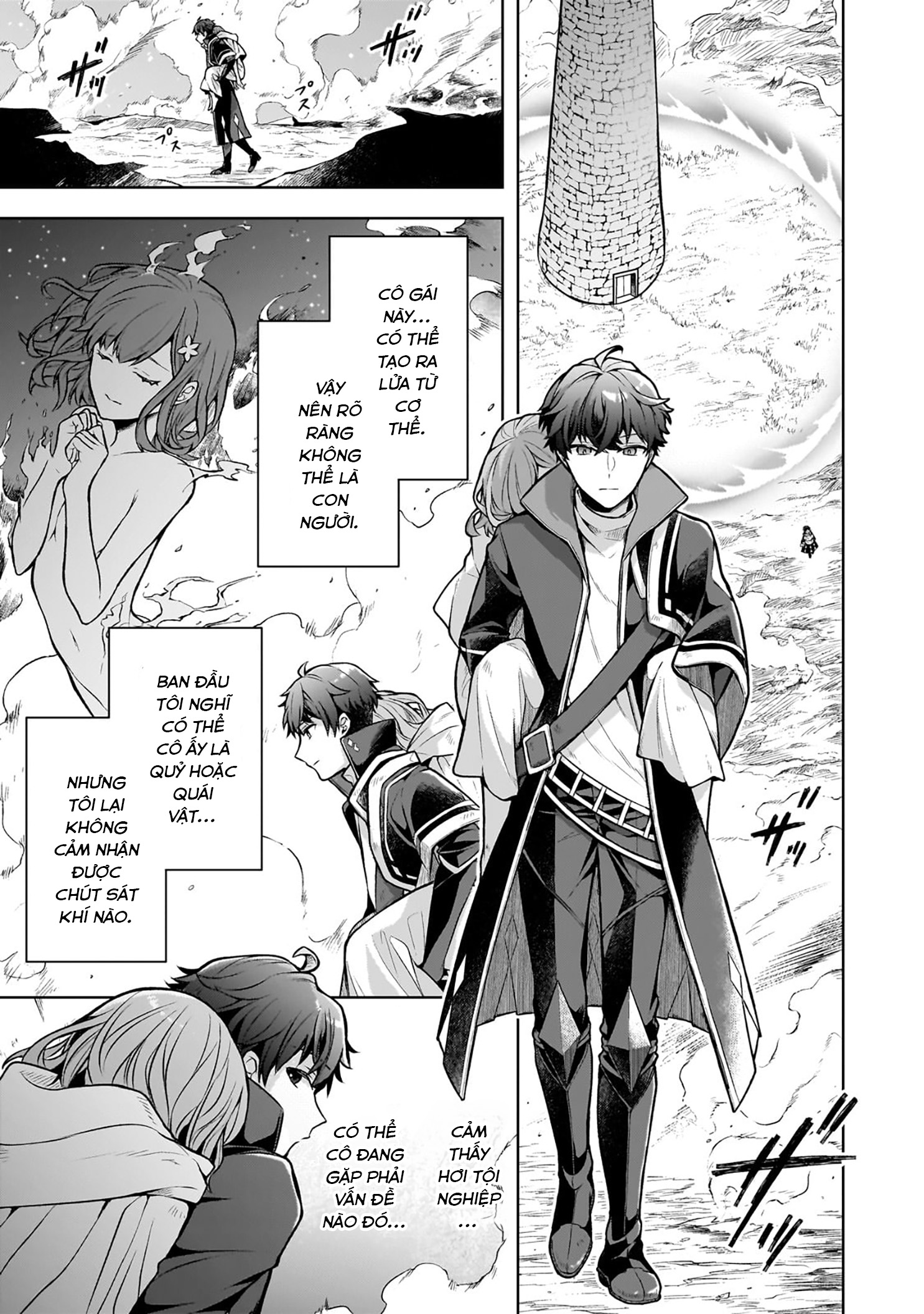 Kougekiryoku Zero Kara Hajimeru Kenseitan Chap 2: Thân phận của cô gái 第1页