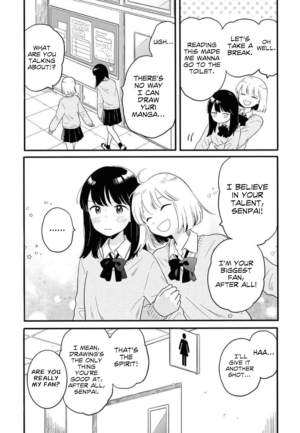 There's No Way I Can Draw Yuri Manga! Oneshot 第15页