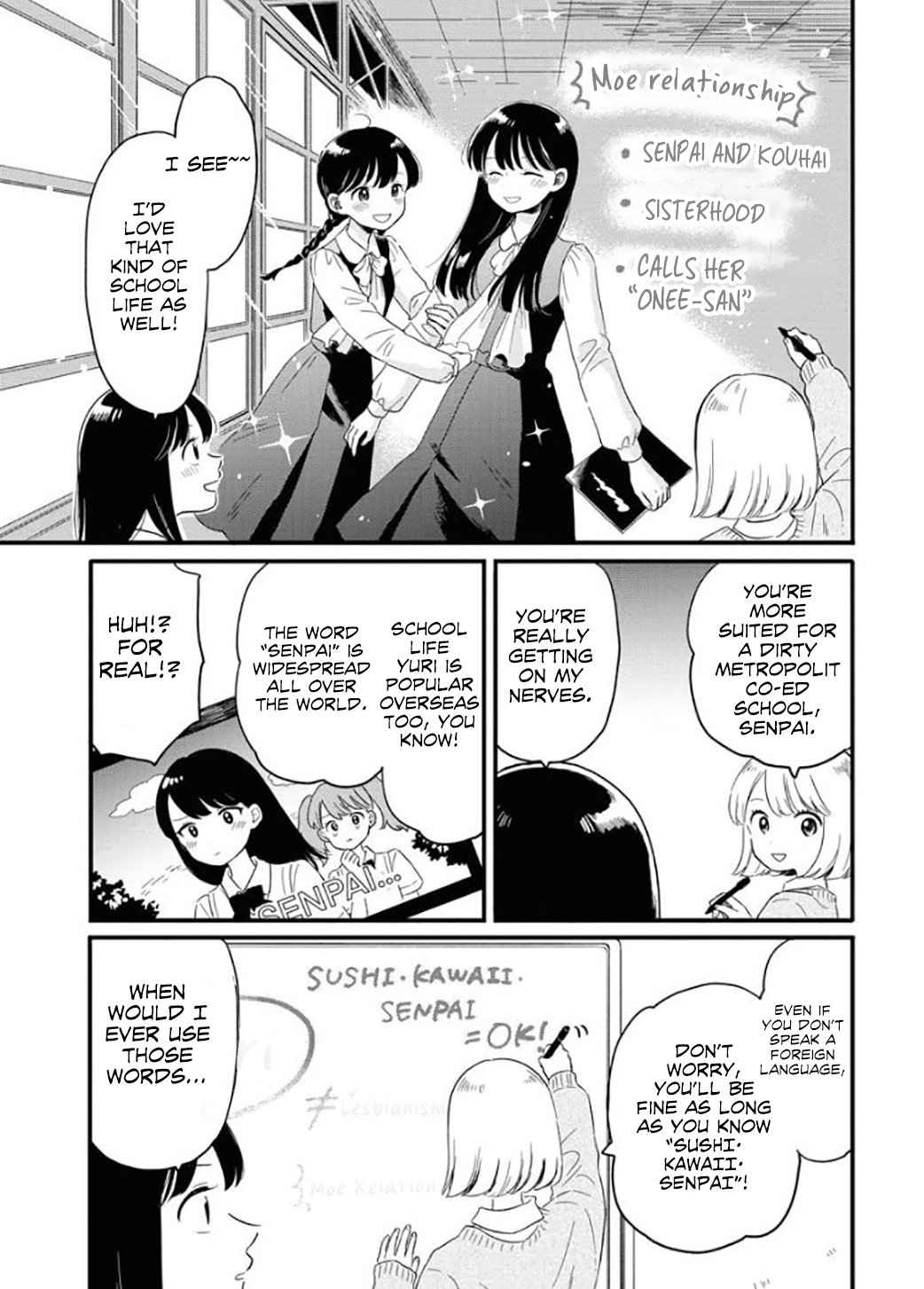 There's No Way I Can Draw Yuri Manga! 第5页