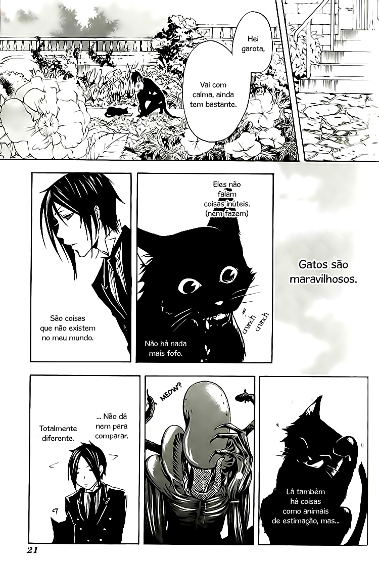Kuroshitsuji Esse Mordomo, o Mais Ocupado. 第20页