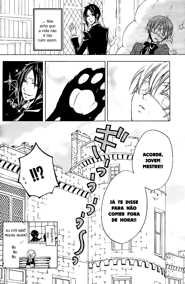 Kuroshitsuji Esse Mordomo, o Mais Ocupado. 第28页